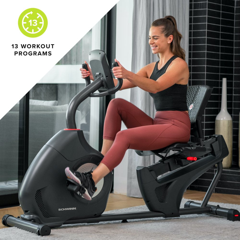 230 Recumbent Exercise Bike with Explore the World and Zwift Compatibility